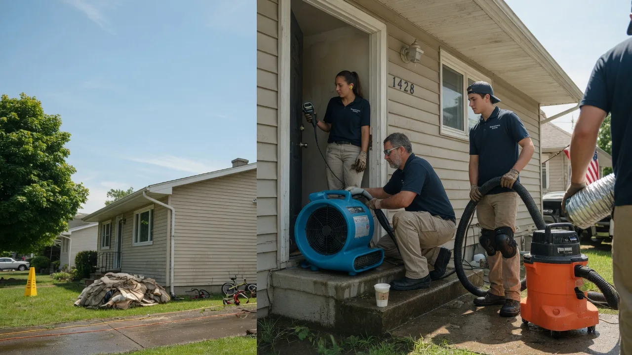 Water Damage Restoration in New London, OH near me